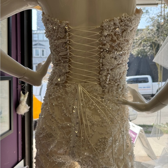 Albina Dyla bridal jumpsuit - Picture 3 of 3